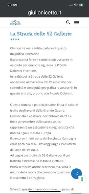 Holiday home Appartameto Casa Summano Santorso